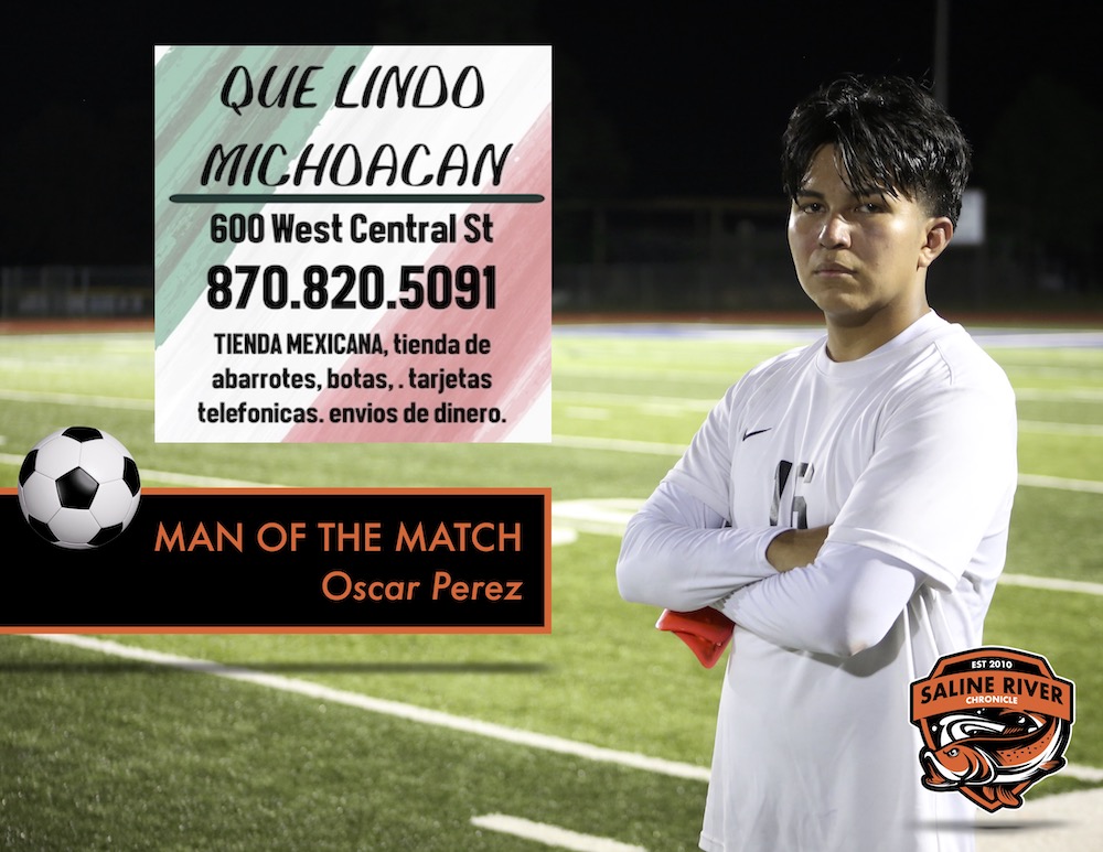 Greco Figueroa named Que Lindo Michoacan Man of the Match in win over Lonoke