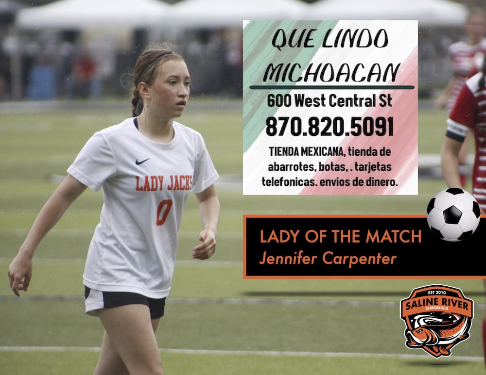Carpenter earns Que Lindo Michoacan Lady of the Match honors vs. Dardanelle