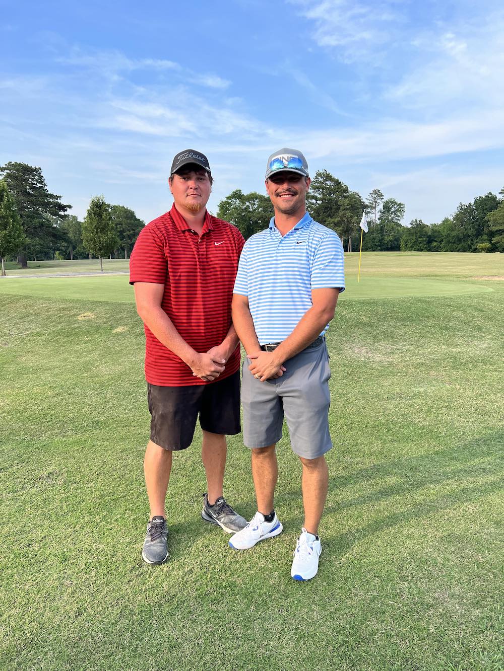 Lassiter and Williams win second Tomato Festival Four-Ball Golf Tournament in a row