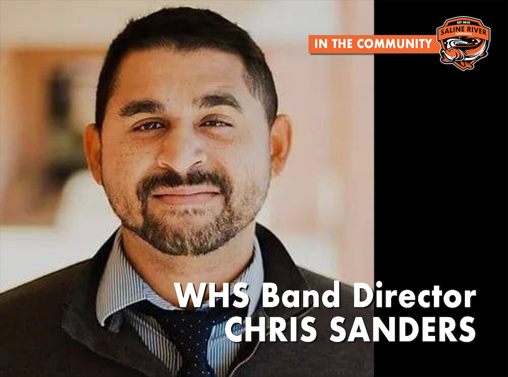 New WHS Band Director Chris Sanders says help is needed for instruments and supplies