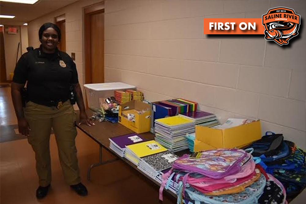 WPD officer John’Niqua Libbett leads back-to-school supply drive to help local students