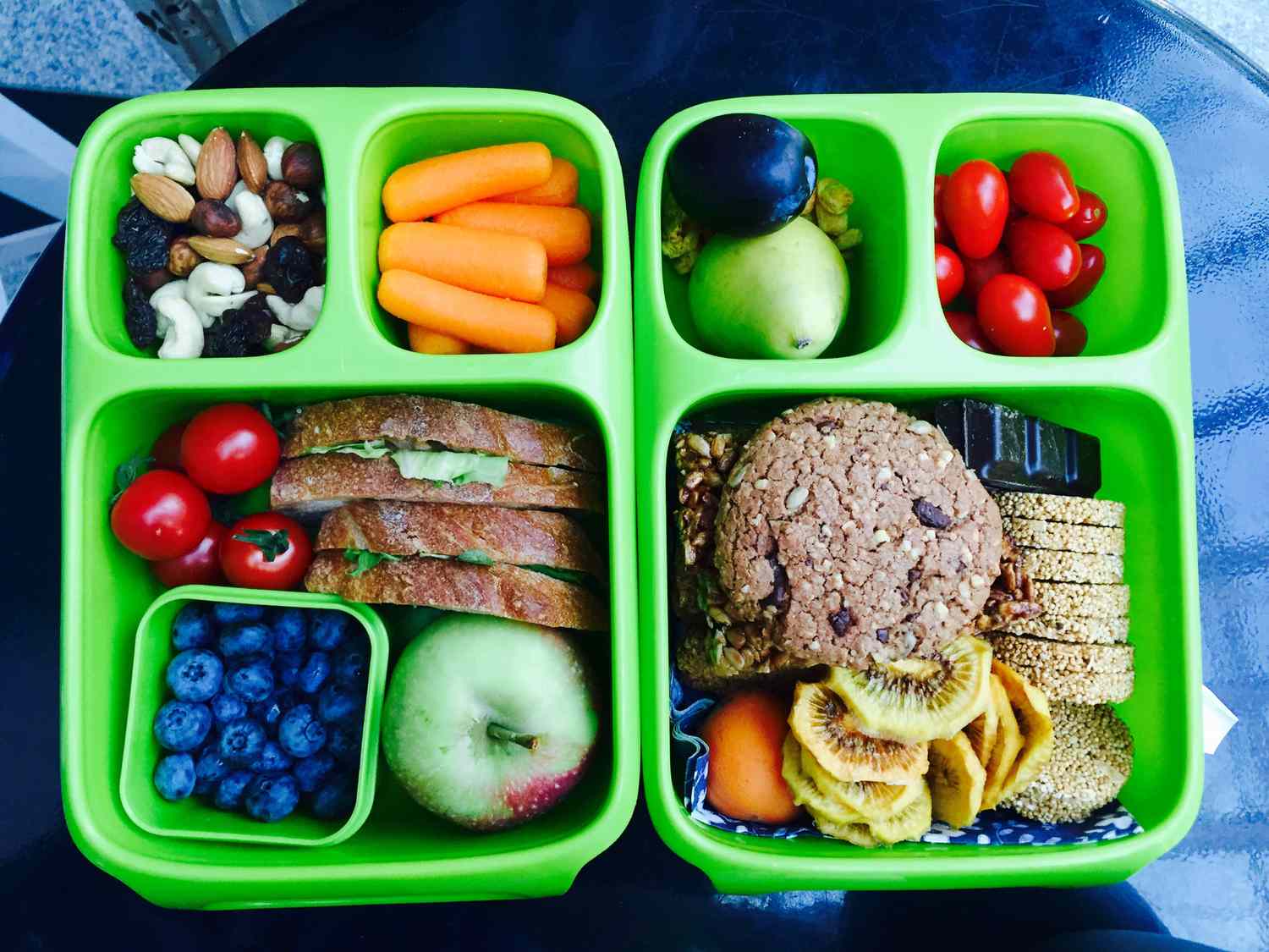 Plan in advance, get children involved with preparing nutritious school lunches and weeknight meals