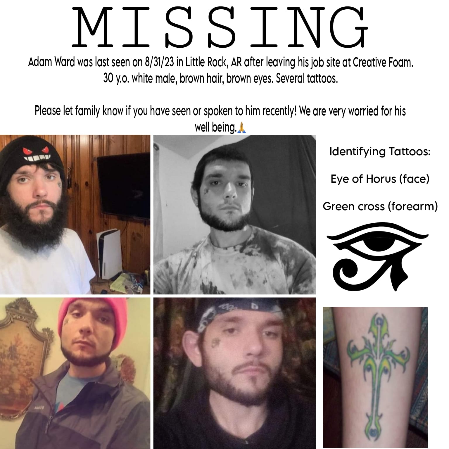 Have you seen Adam Ward?