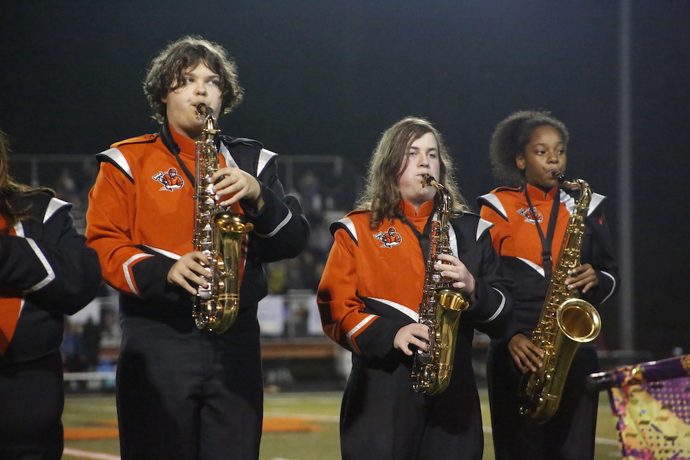 Picture Special: WHS Band’s Friday night, November 17th halftime performance