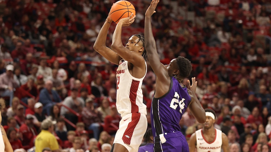 Second half surge lifts Arkansas to win over ACU