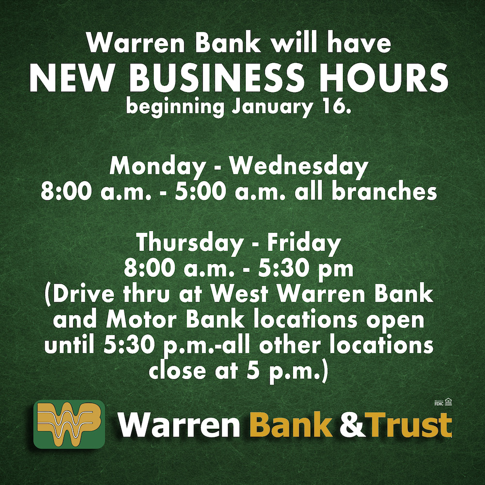 Warren Bank and Trust