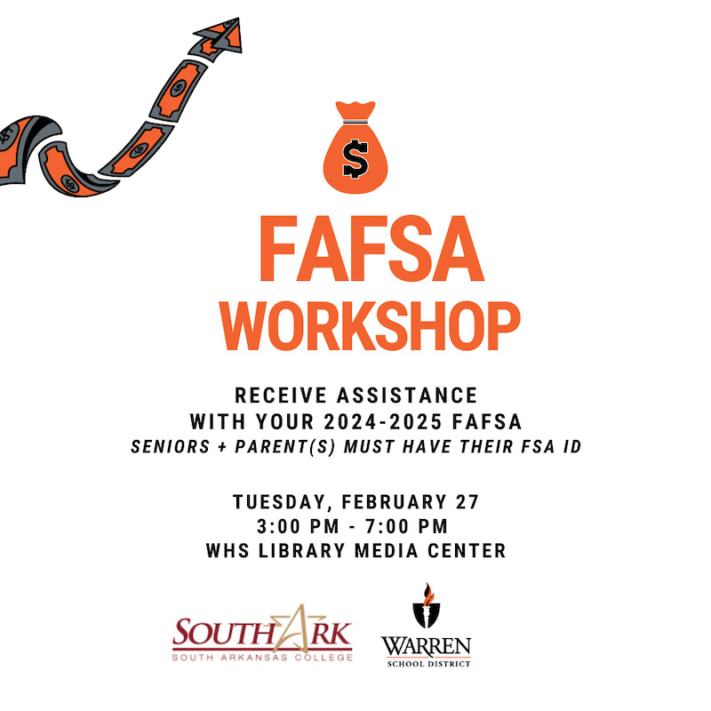 FAFSA Workshop set for February 27