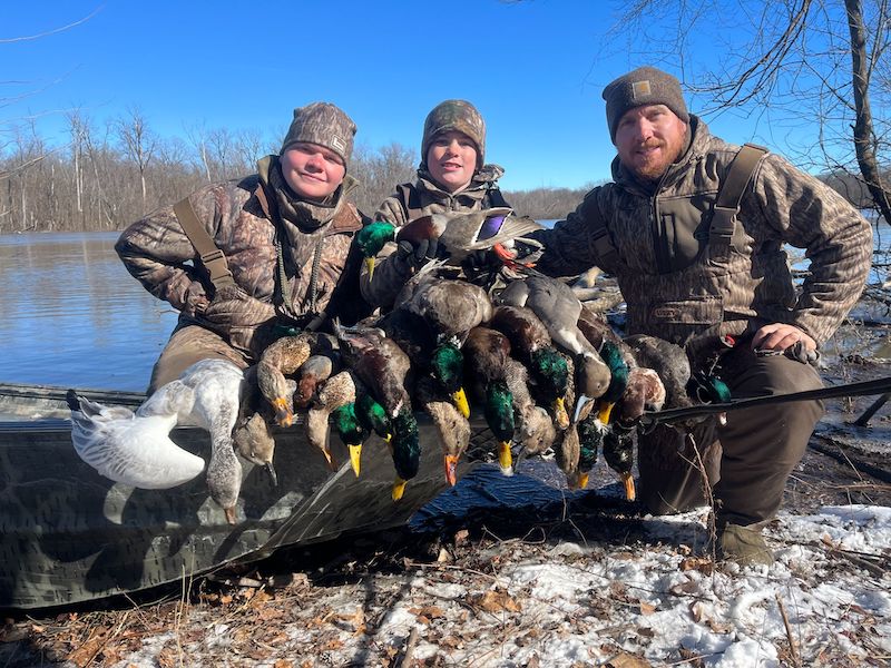 Second-chance decoys make memories for first-time hunters