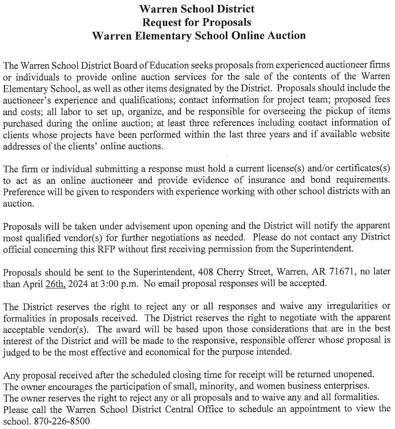 Warren School District