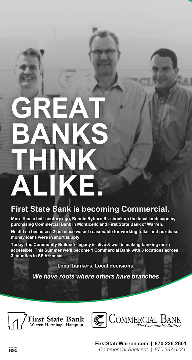 First State Bank is becoming Commercial