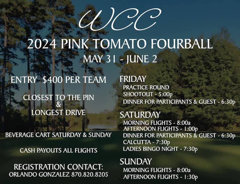 Warren Country Club gearing up for 2024 Pink Tomato Fourball Tournament