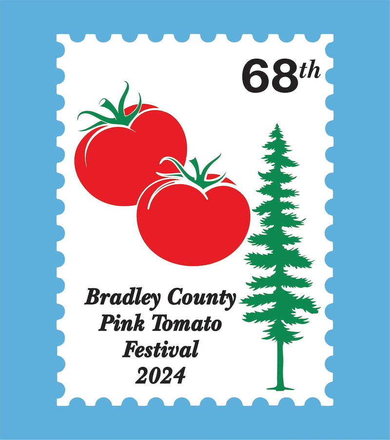 Official 2024 Bradley County Pink Tomato Festival logo revealed